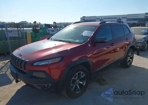 2014 Jeep Cherokee Trailhawk из США, поврежденный, VIN 1C4PJMBS9EW209999